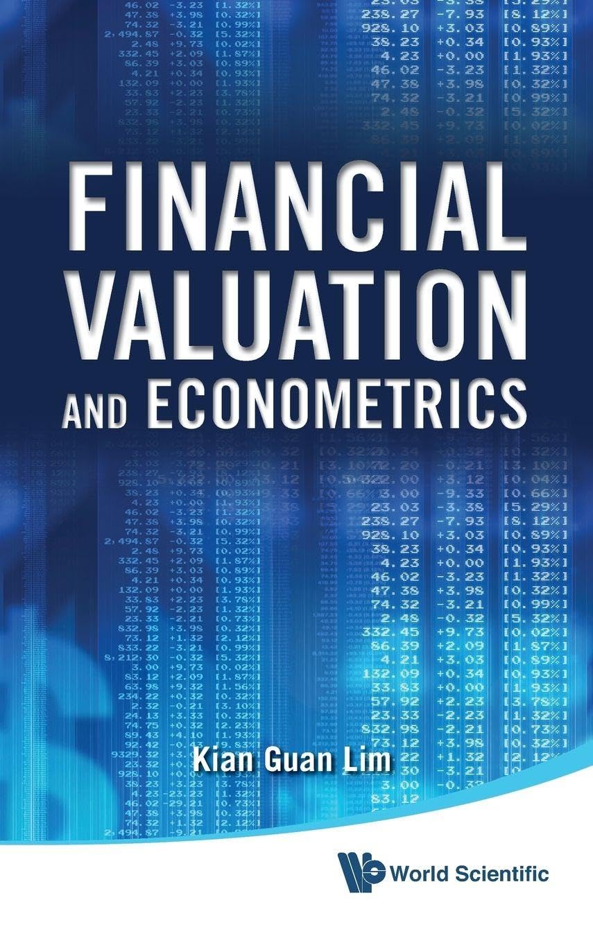 Financial Valuation and Econometrics Hardcover – Illustrated, 31 May 2011