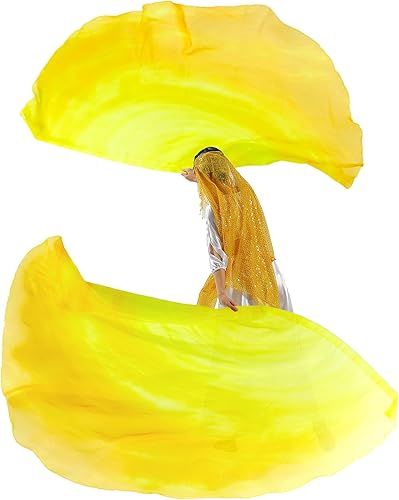 Vista 29 de MUNAFIE Worship Flags Set(2 Flags+2 Rods+1 Storage Bag) for Dance Church Flags for Worship Guard Flag Praise Dance Flags