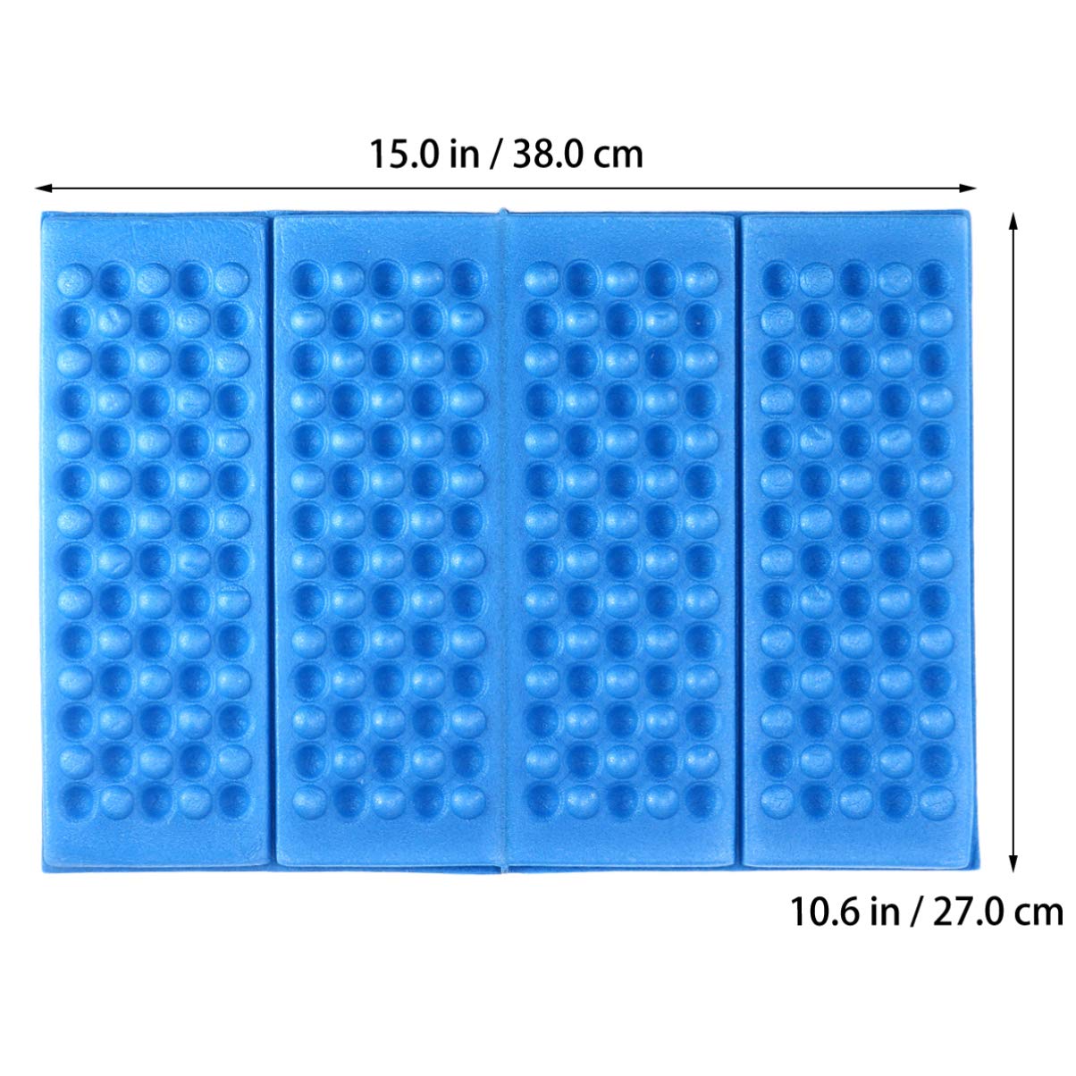 BCOATH Cushion for Camping Travel 2 Pcs Folding Mats Heat Cold Resistant Lightweight Waterproof Perfect for Outdoor Activities