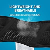 Vista 4 de Galvaran Knee Brace with Side Stabilizers for Meniscal Tear Knee Pain ACL MCL Arthritis Injuries Recovery, Breathable Adjustable Knee Support for