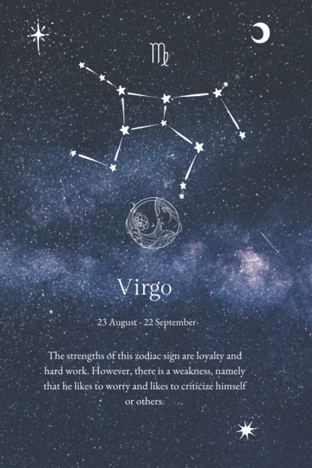 Virgo Notebook - Horoscope Journal - Gift Virgo