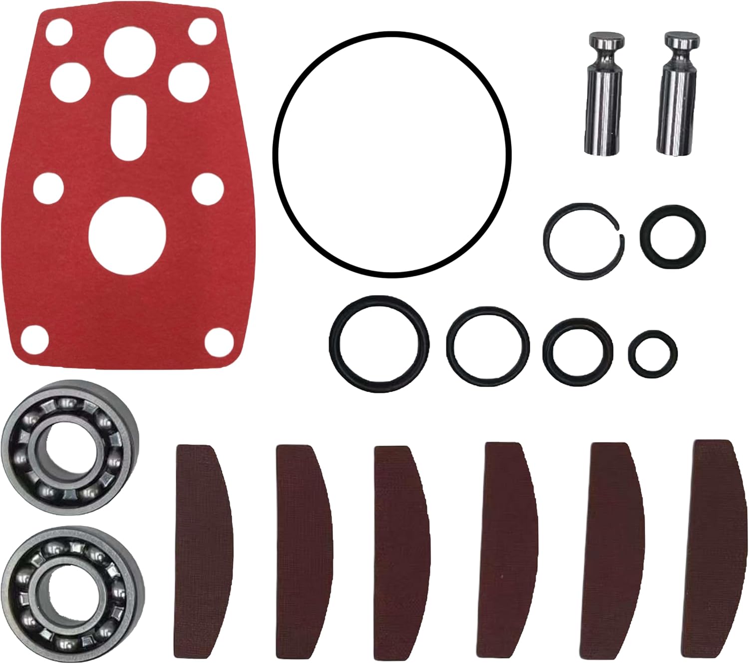 IM31-TK2 Pneumatic Air Impact Wrench Parts IM31 Tune Up Kit IM31-TK2 with Bearings IM31407 Hammer Pin Set Compatible with IM31 IM32 3/8 inch