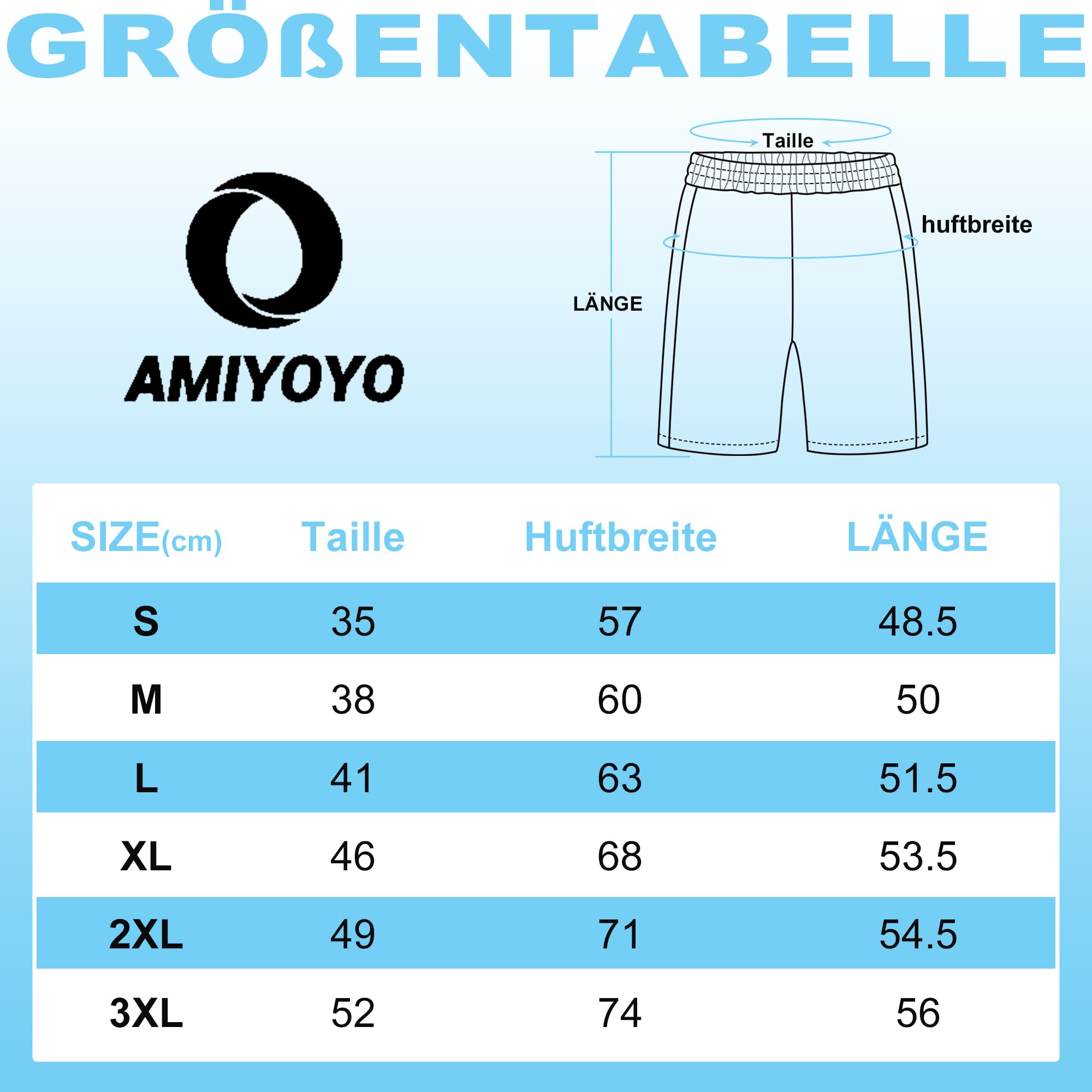 AMIYOYO Męskie spodnie sportowe, krótkie, letnie, szybkoschnące, lekkie, treningowe, do biegania, na siłownię, z kieszeniami