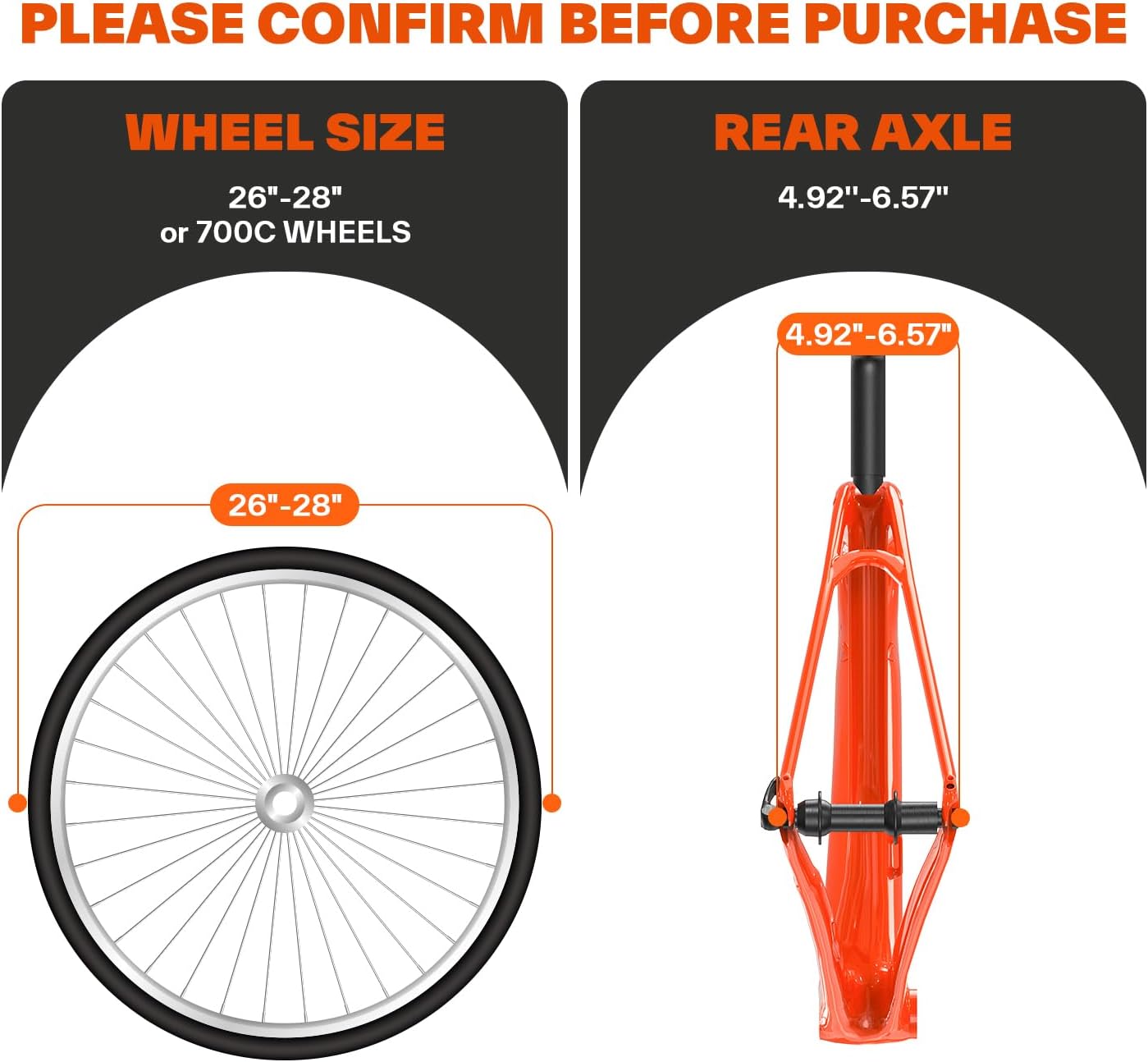 Sportneer Bike Trainer(Thru Axle Adapter) & Sportneer Adjustable Rocker Feet Adapters
