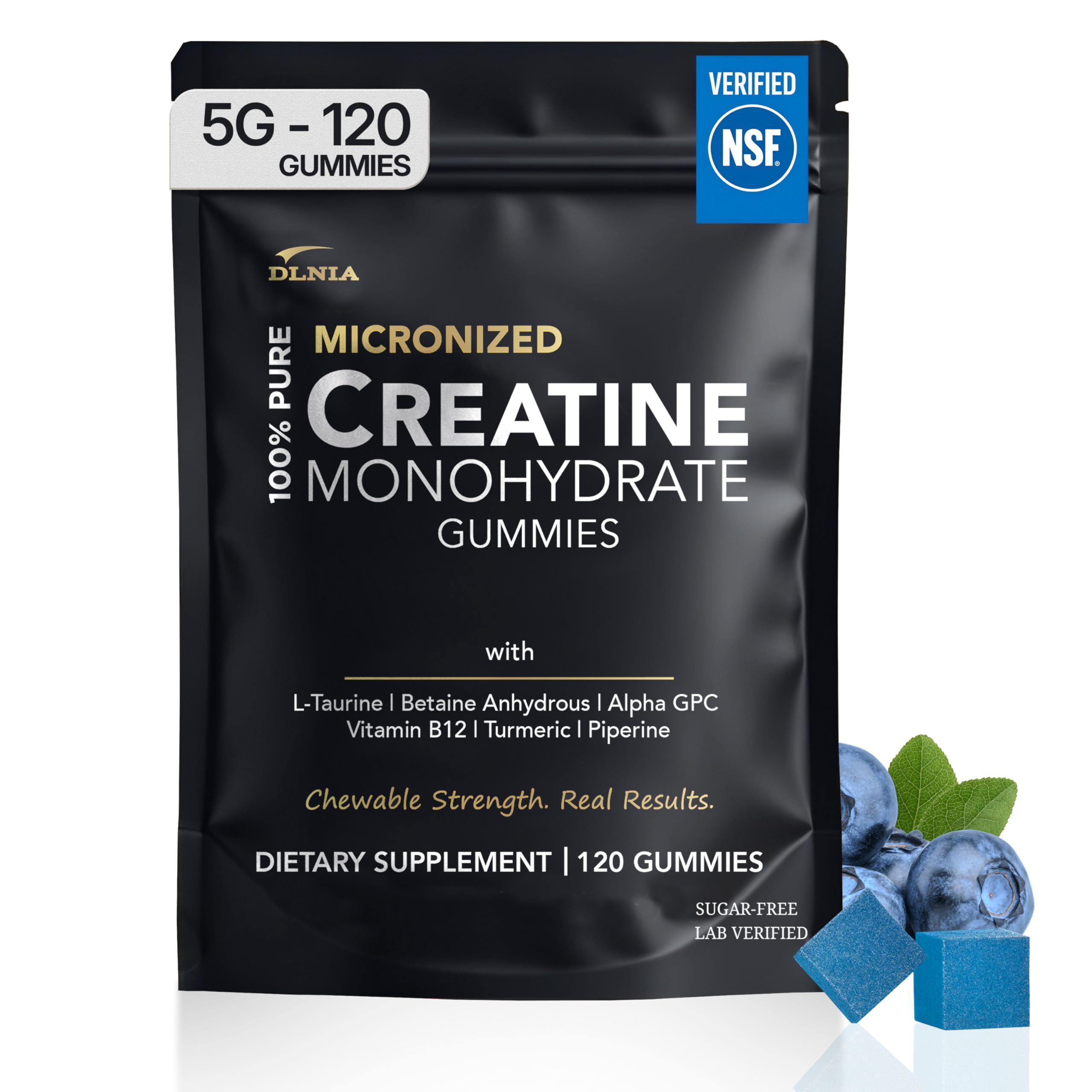 DLNIA Creatine Monohydrate Gummies