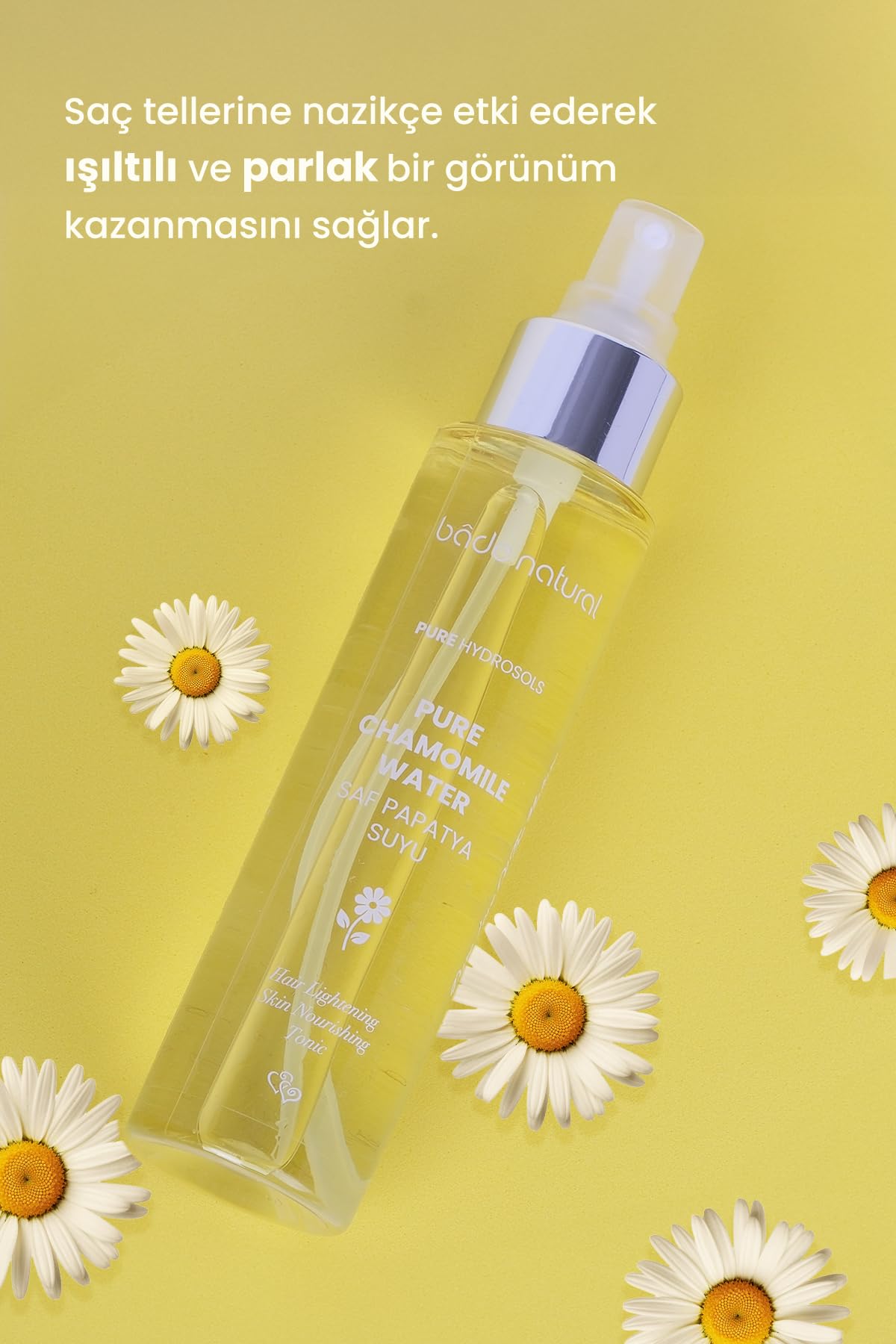 Papatya Suyu Saç Toniği%100 Doğal Ve Saf 100 ml