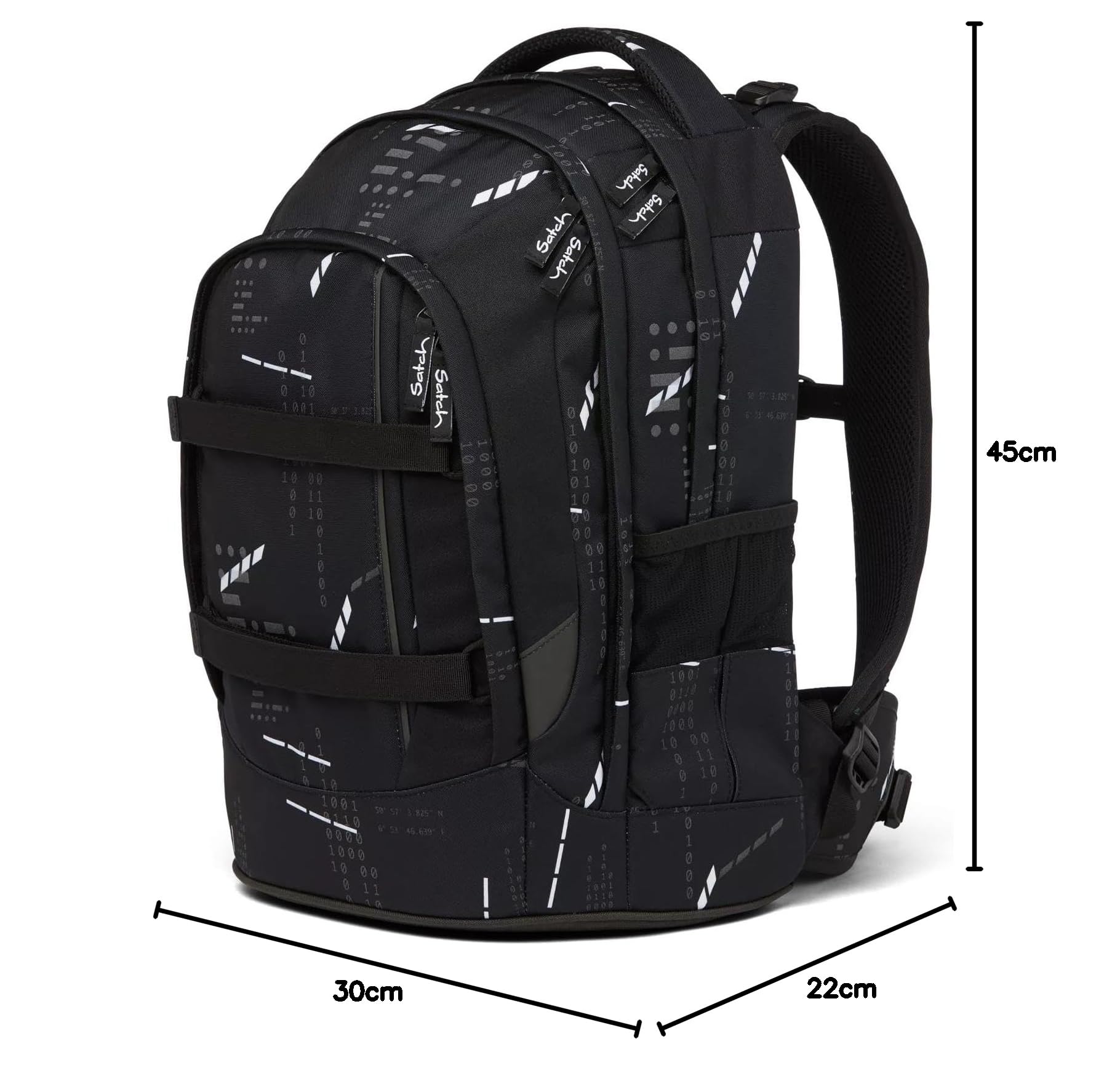 Satch Unisex Kinder Satch Pack Schulrucksack Schulranzen (1er Pack)
