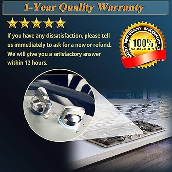 Amazon.com: 5 Pack WB03X25796 WB03T10326 Gas Cooktop Knob