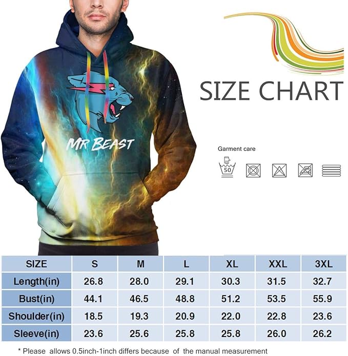 mr beast moletom com capuz signed