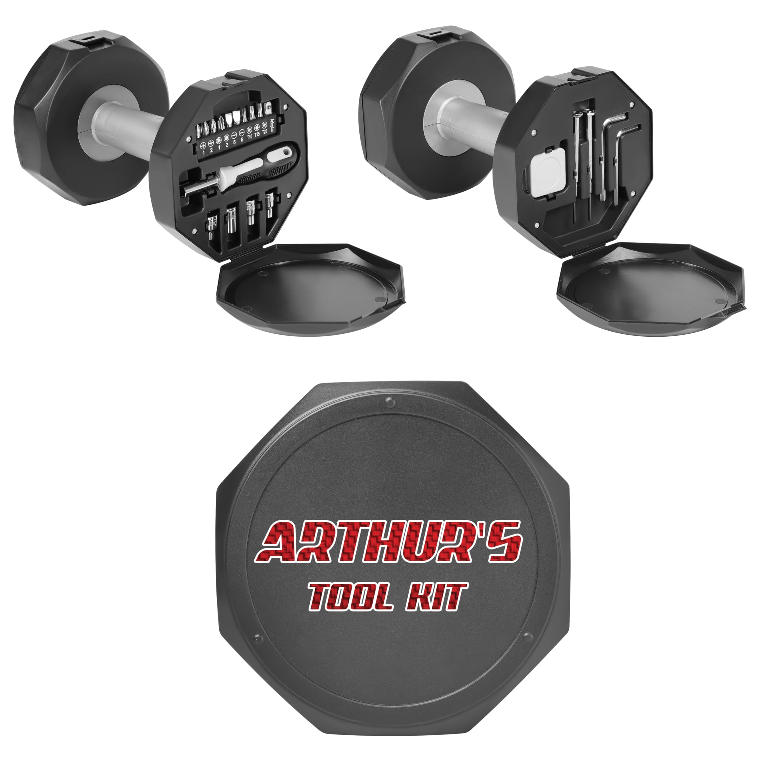 Personalised Dumbbell Tool Kit – Unique Multi Tool Gift for Him – Fun Christmas, Birthday & Father’s Day Present for Dad, Grandad, Husband or Son Style 6