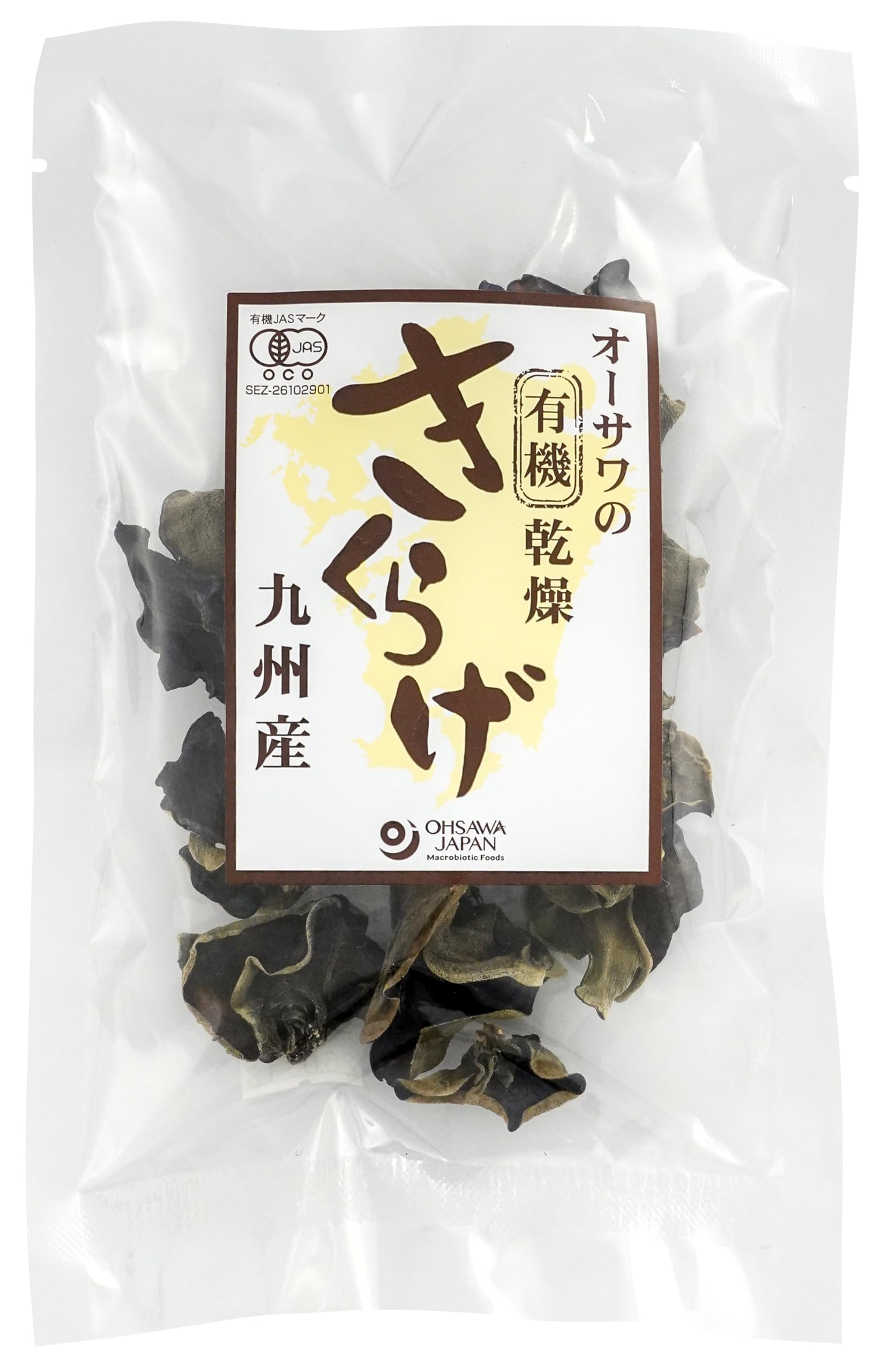 オーサワジャパン オーサワの有機乾燥きくらげ(九州産)