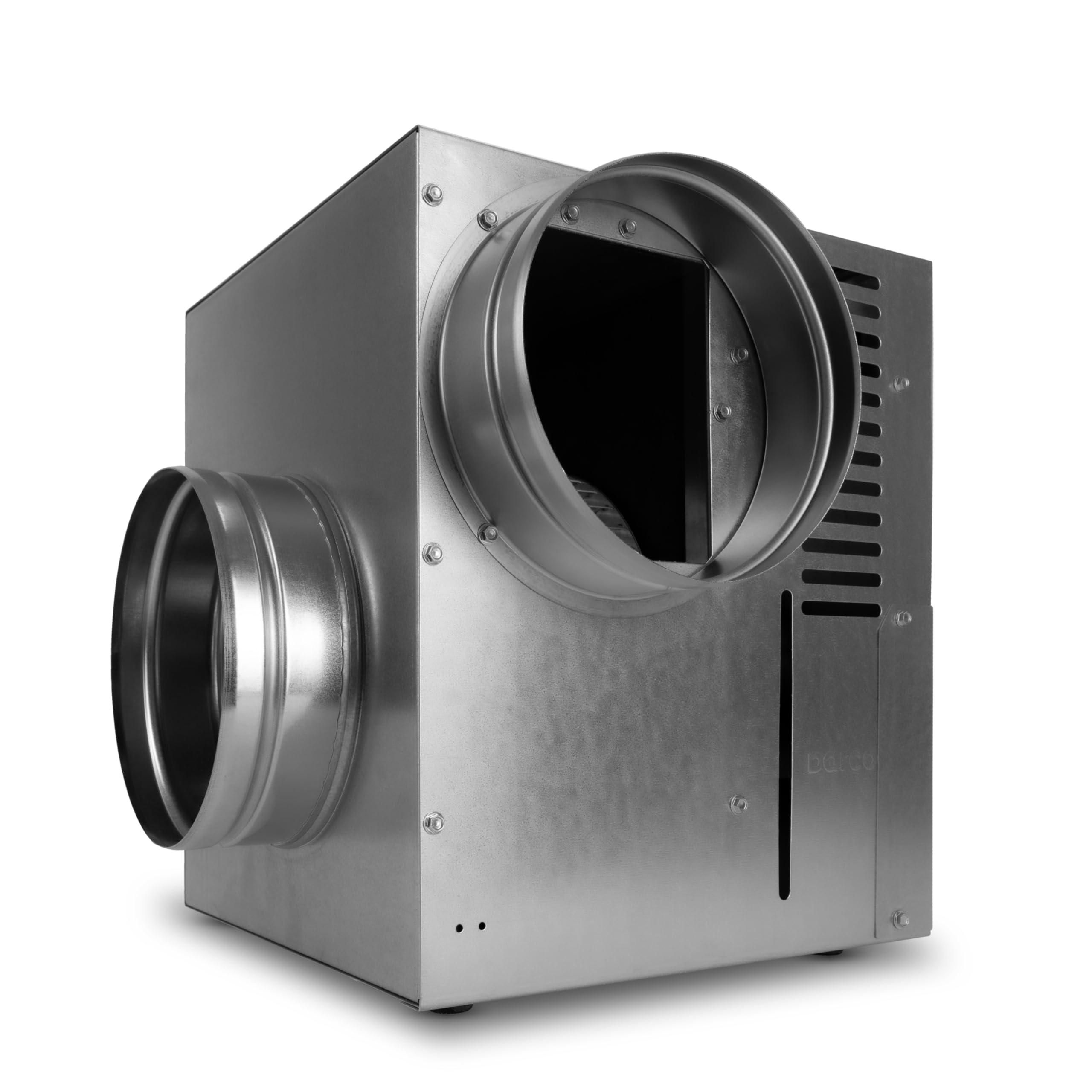 SYSTERM Distribución de Aire Caliente para Chimenea, Ventilador de Turbina AN3 Gen II, 150 mm, 990 m3/h, Con Termostato y Regulador
