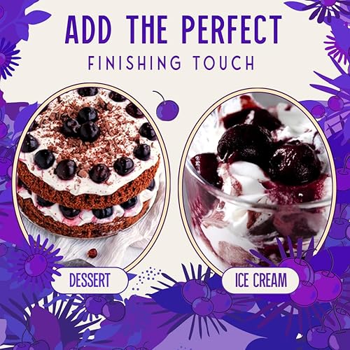 Miniatura 4 de DELLABOUNA - Tallos en tarro de cerezas Amarena, cereza silvestre italiana gourmet para cócteles premium Manhattans, Old Fashioned y postres. Jarabe