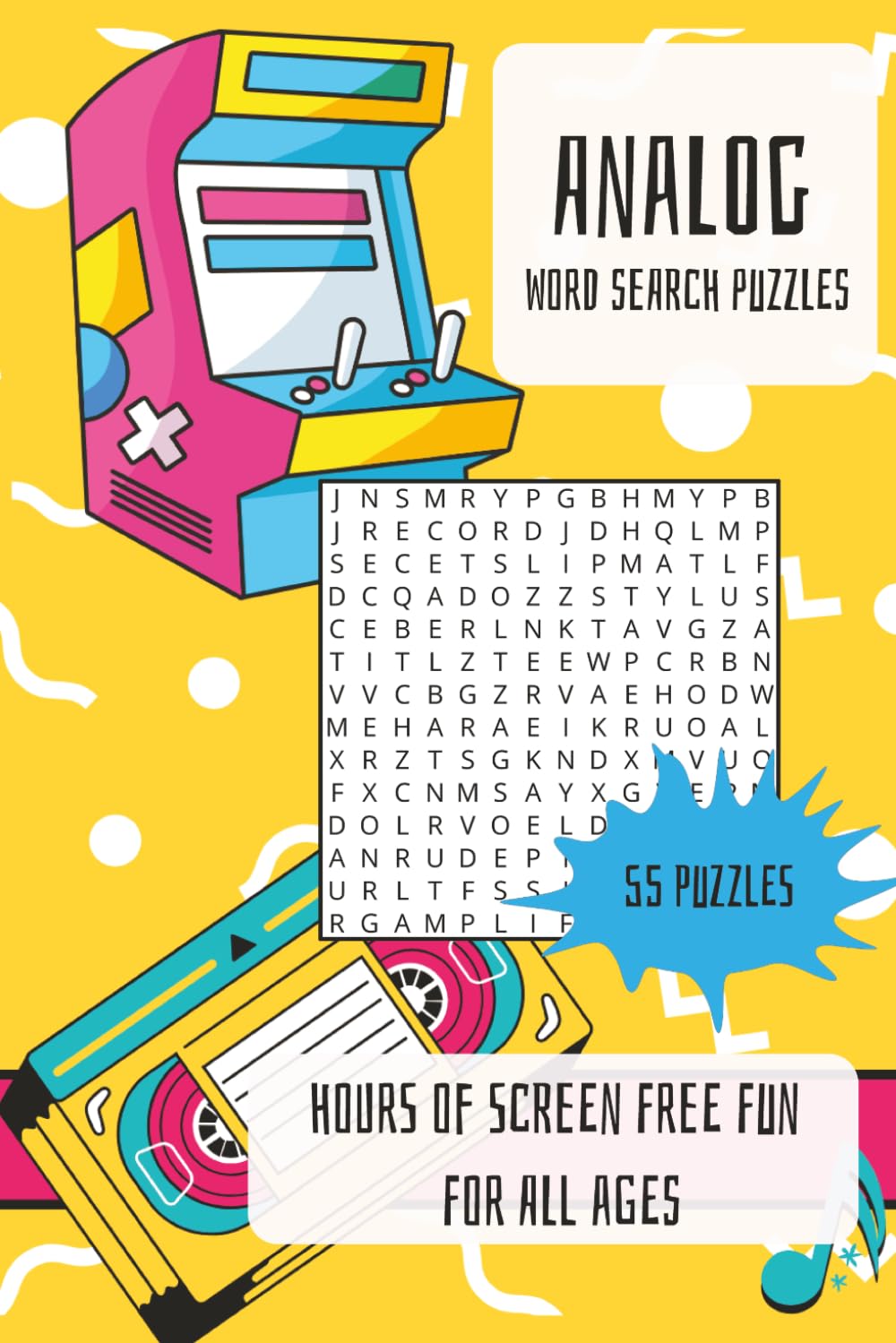 Analog Word Search Puzzles: Hours of Screen Free Fun For All Ages