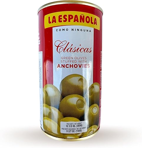 Aceitunas Rellenas de Anchoa La Espanola