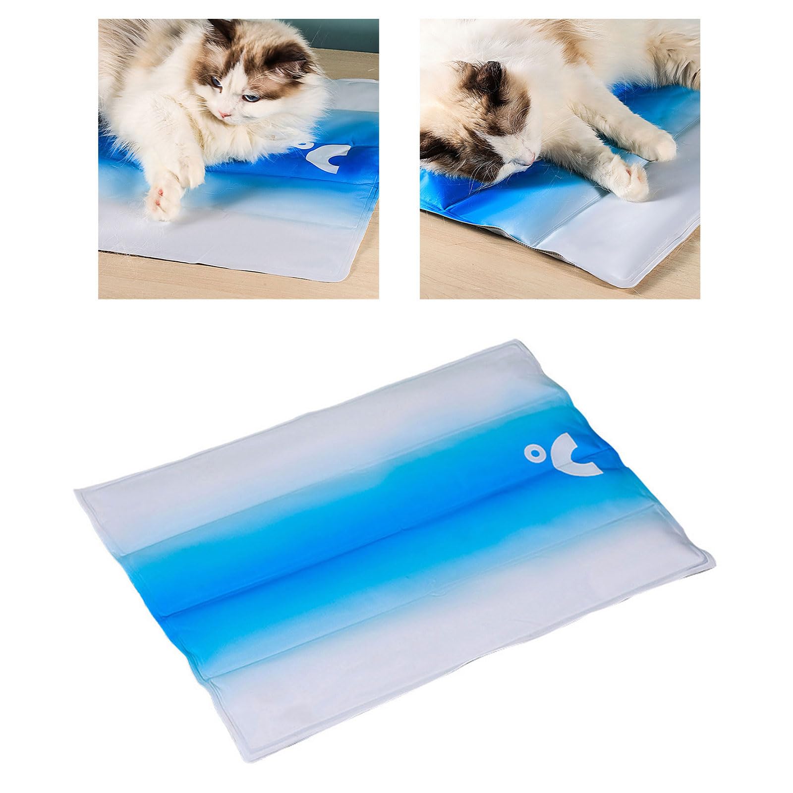 Generisch Alfombrilla de refrigeración para perros, manta refrescante para perros, tela de duna, adecuada para gatos pequeños y grandes, cojín transpirable, alfombrilla resistente a los arañazos