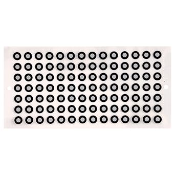 588pcs 3D Scanning Dots, ID 3mm OD 6mm High Precision Adhesive Tracking Markers Reference Points & Diffuse Reflection Targets for 3D Scanners Accessories