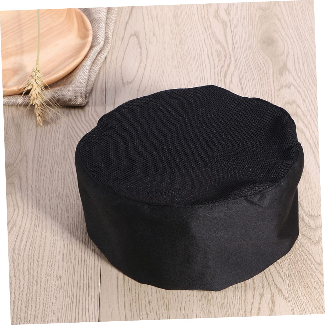 Sombrero De Cocinero Sombrero Transpirable Sombreros Trabajo De Cocinero Gorro Cocinero Gorro Chef Sombrero De Cocina Sombrero De Trabajo Ropa De Algodón Black