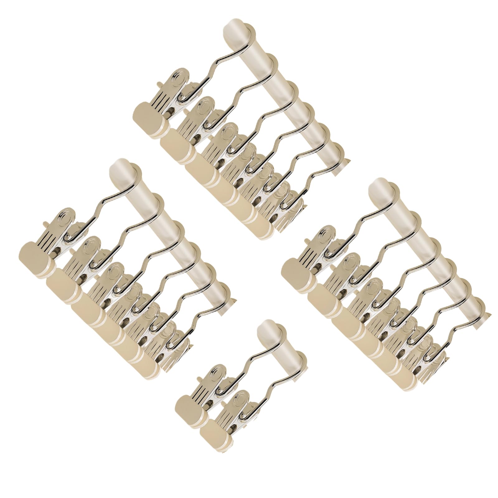 Shatters Proof Metal Garment Clip Extra Wide Without Marking Rubber Grips Wardrobes Clip for Practical Laundry Storage Upgraded Wide Head Clothespins with Hook Spring Mechanism Clothespins Strong Grip