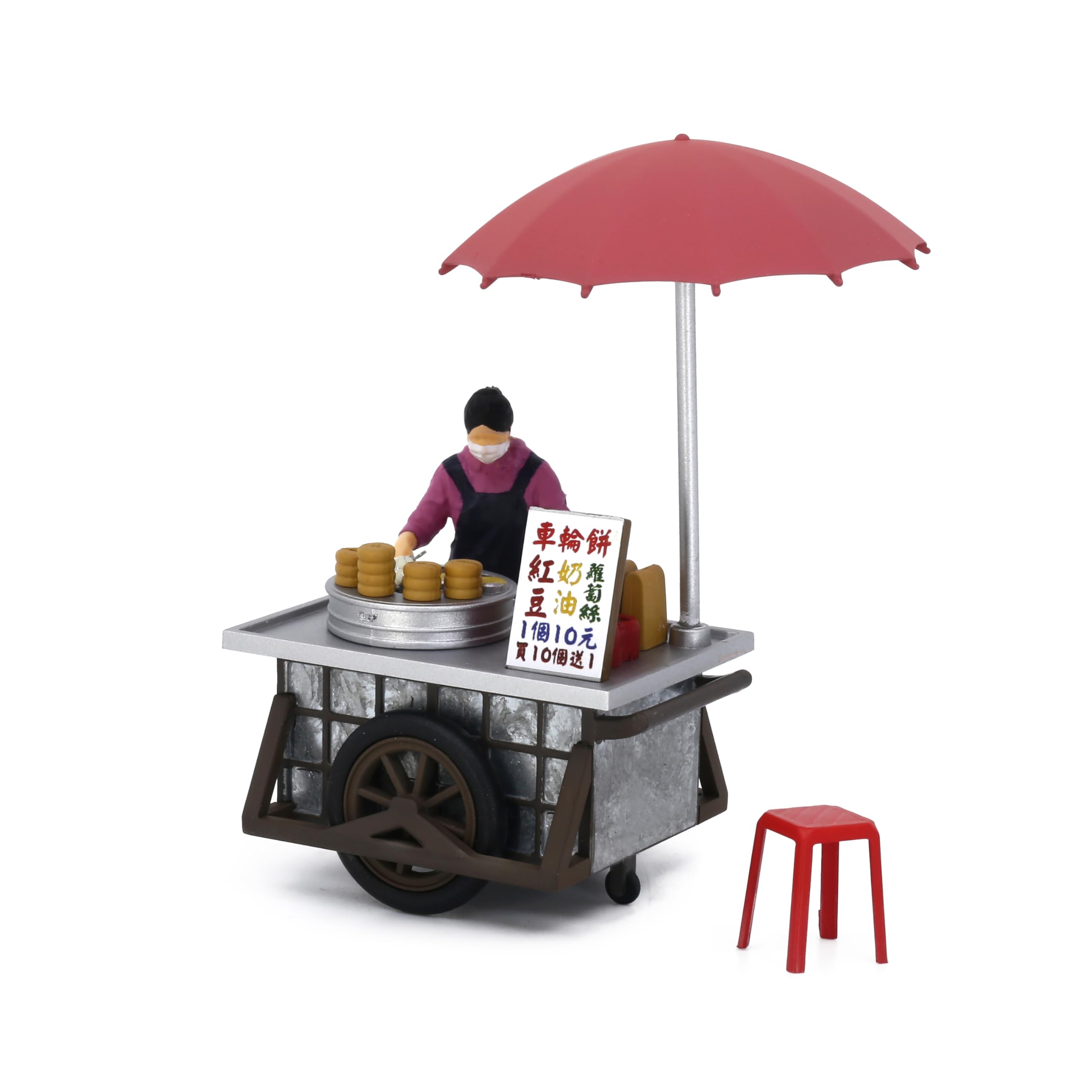Amazon.co.jp: Tiny 1/35 台湾 ホーカーセンター 販売屋台 ミニ