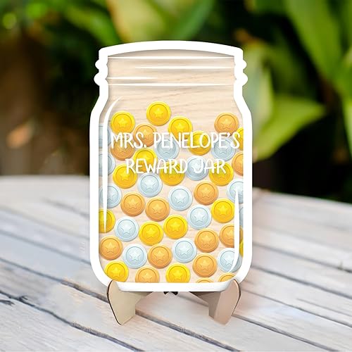 Tarro de recompensa magnético de monedas personalizadas, tablero de anuncios, incentivo, entrenamiento para ir al baño, herramienta de gestión de