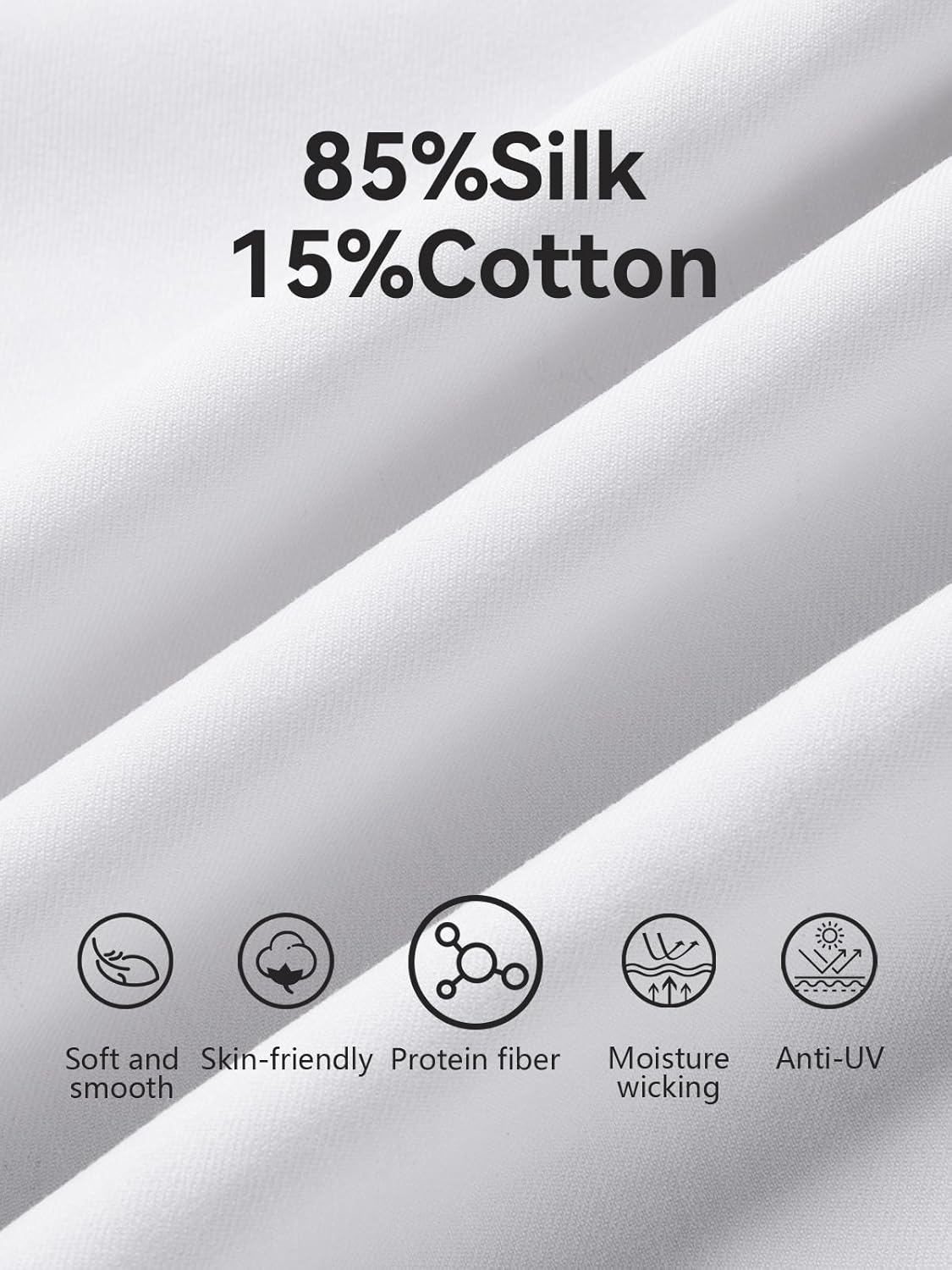 Men's Silk Hawaiian Short Sleeve Button Down Shirt Casual Tropical Holiday Beach Shirts - Image 7