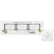 Yankee Candle Set Regalo Candele profumate, Miscela di Cera di soia, Clean Cotton, One Size