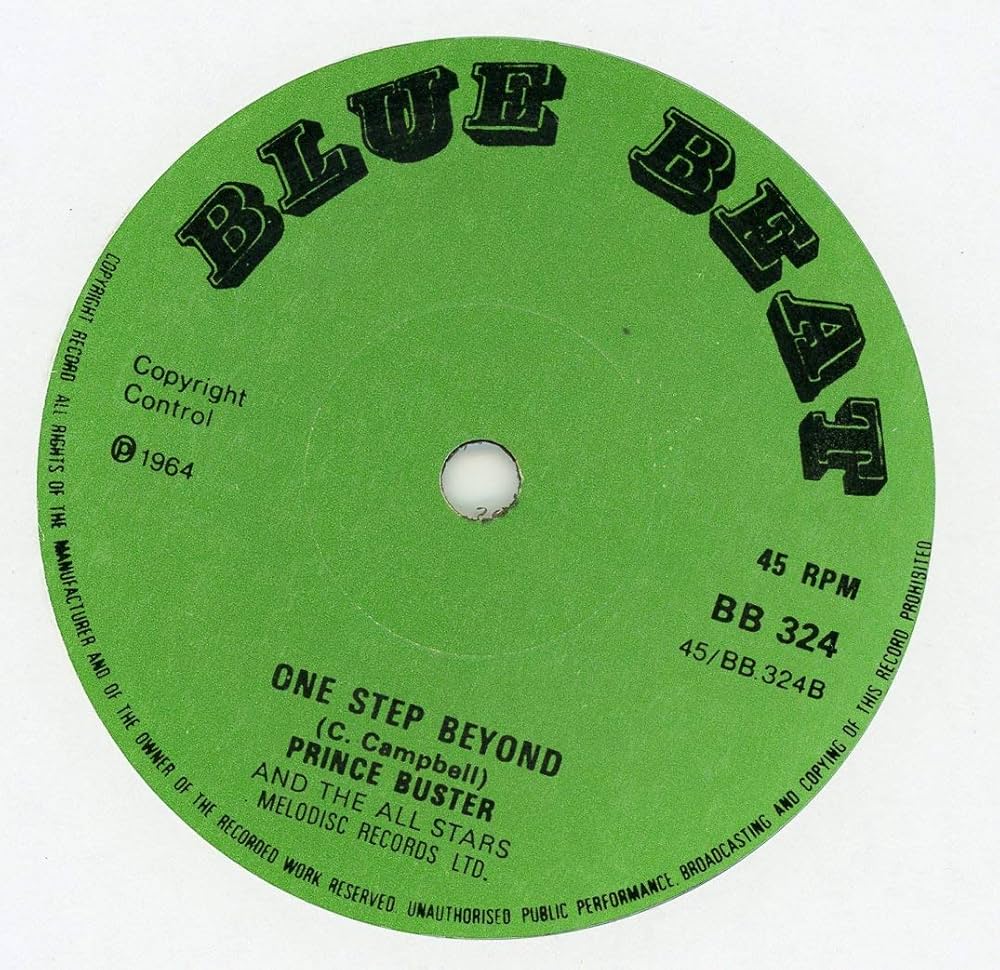 7インチ Prince Buster one step beyond 収録 PRINCE BUSTER / Al Capone / One Step Beyond | O