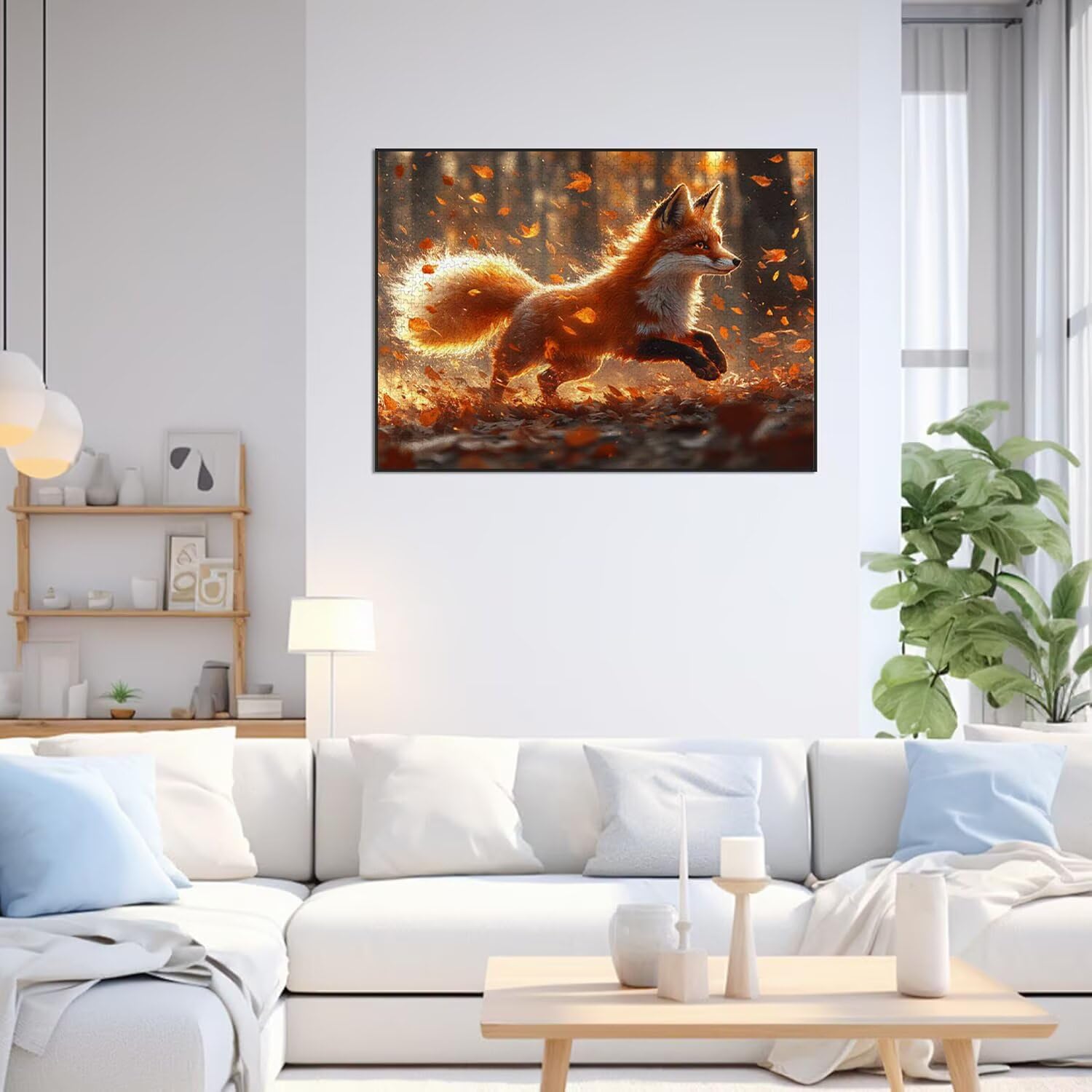 1500 sztuk puzzli dla dorosłych jesienne wymagające gry logiczne, n-706