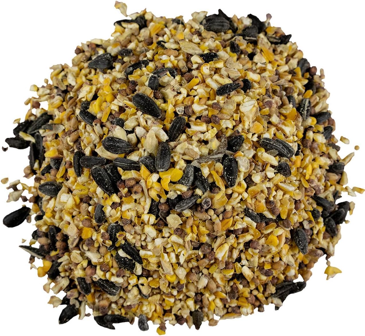 Bird Pro Everyday Economy Bird Seed Blend – Year-Round Value Red Milo, Black Oil Sunflower & White Millet – Attracts Cardinals, Chickadees, Woodpeckers & More (36 Pounds)