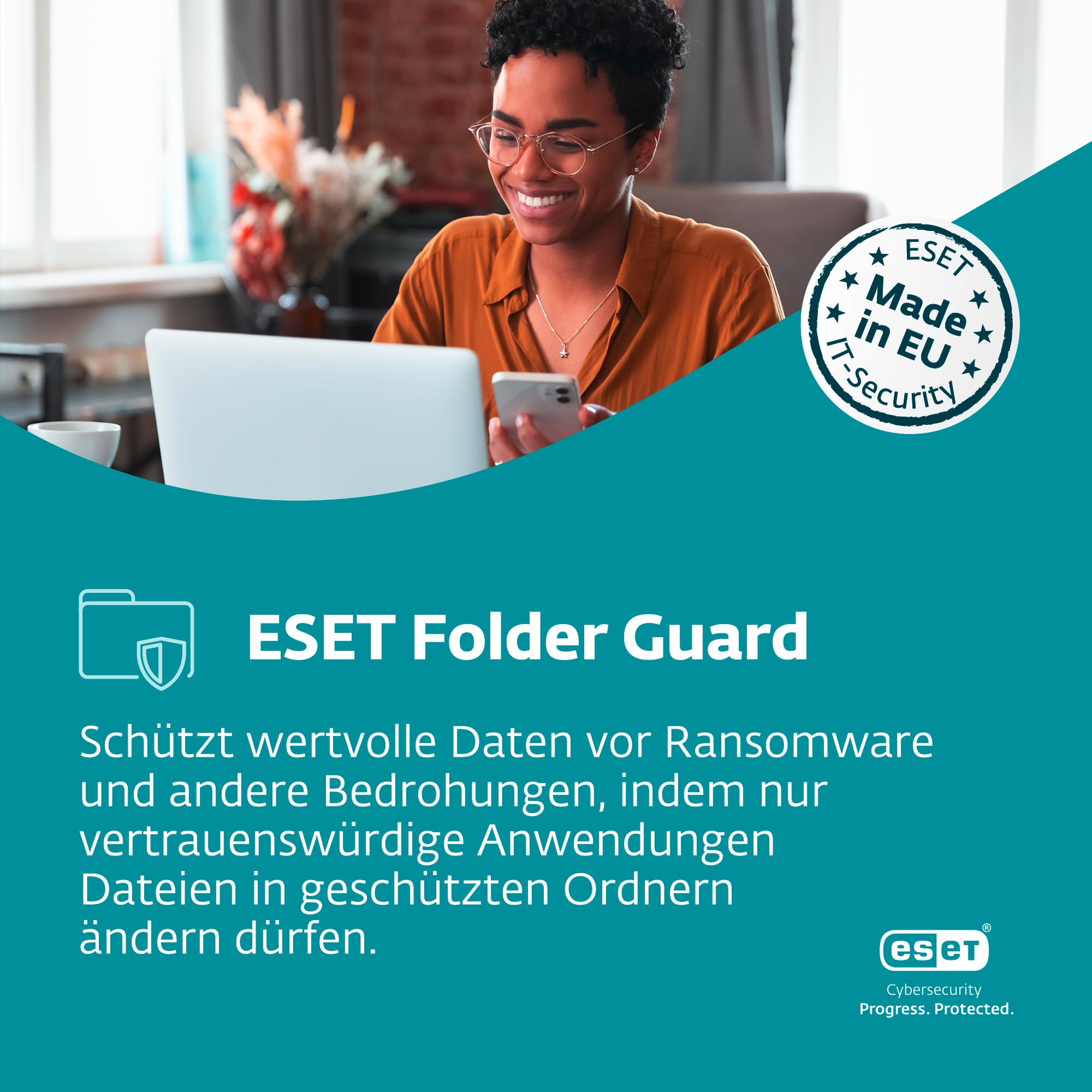 ESET Small Business Security | 5 devices | 1 year | Antivirus, Safe Banking, Safe Browsing, Ransomware-Behebung, VPN, Secure Data, Safe Server | Activation key by email