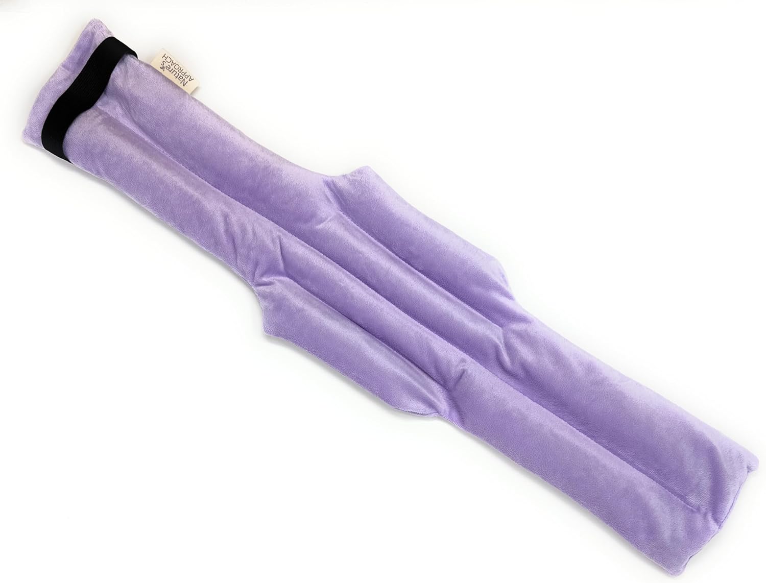 Nature's Approach Microwavable Rice Heat Pack for Neck and Shoulders, Aromatherapy Neck Wrap with Natural Organic Filling, Plush Heating Pad for Hot or Cold Therapy and Pain Relief