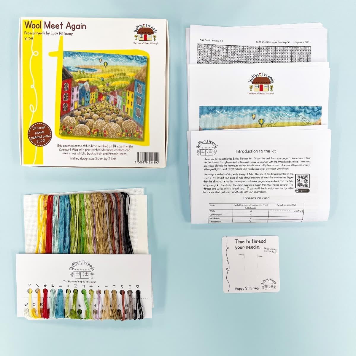 Bothy Threads Counted Cross Stitch Kit - Wool Meet Again