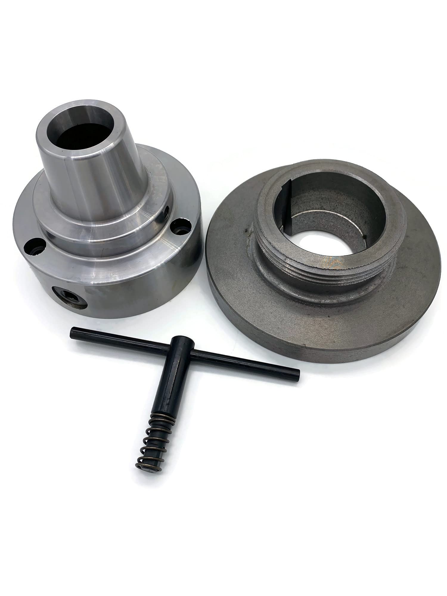 5C Collet Chuck with L00 semi-Finished Adapter Plate,Chuck Dia. 5" #5C-05F0