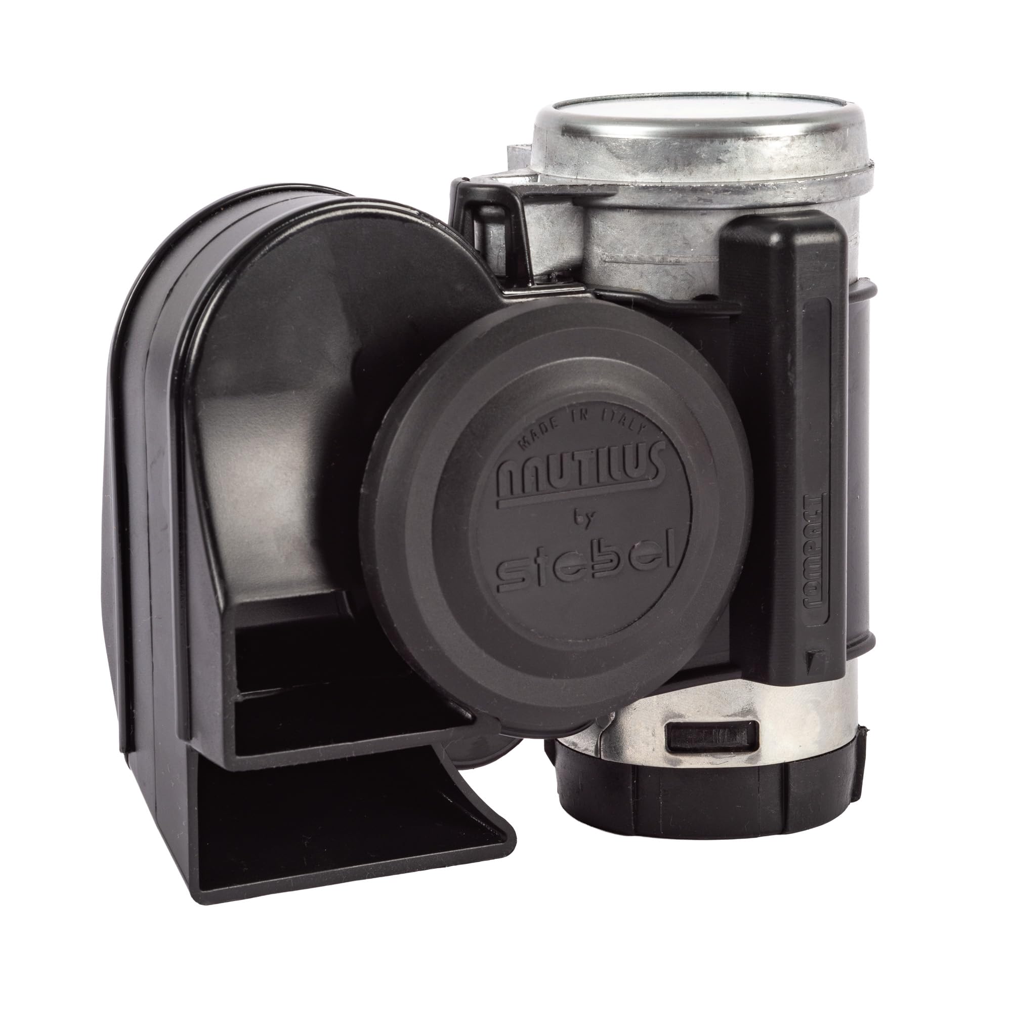 NAUTILUS COMPACT BLACK 12V klakson pneumatyczny