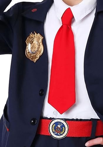 Miniatura 5 de Kid's Odd Squad Agent Costume Childs PBS Math Agent Suit with Jacket, Pants, Shirt Front, Necktie, Belt, Badge, Card