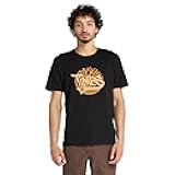 Mens Timberland Men's Brand Carrier Front Graphic T-Shirt