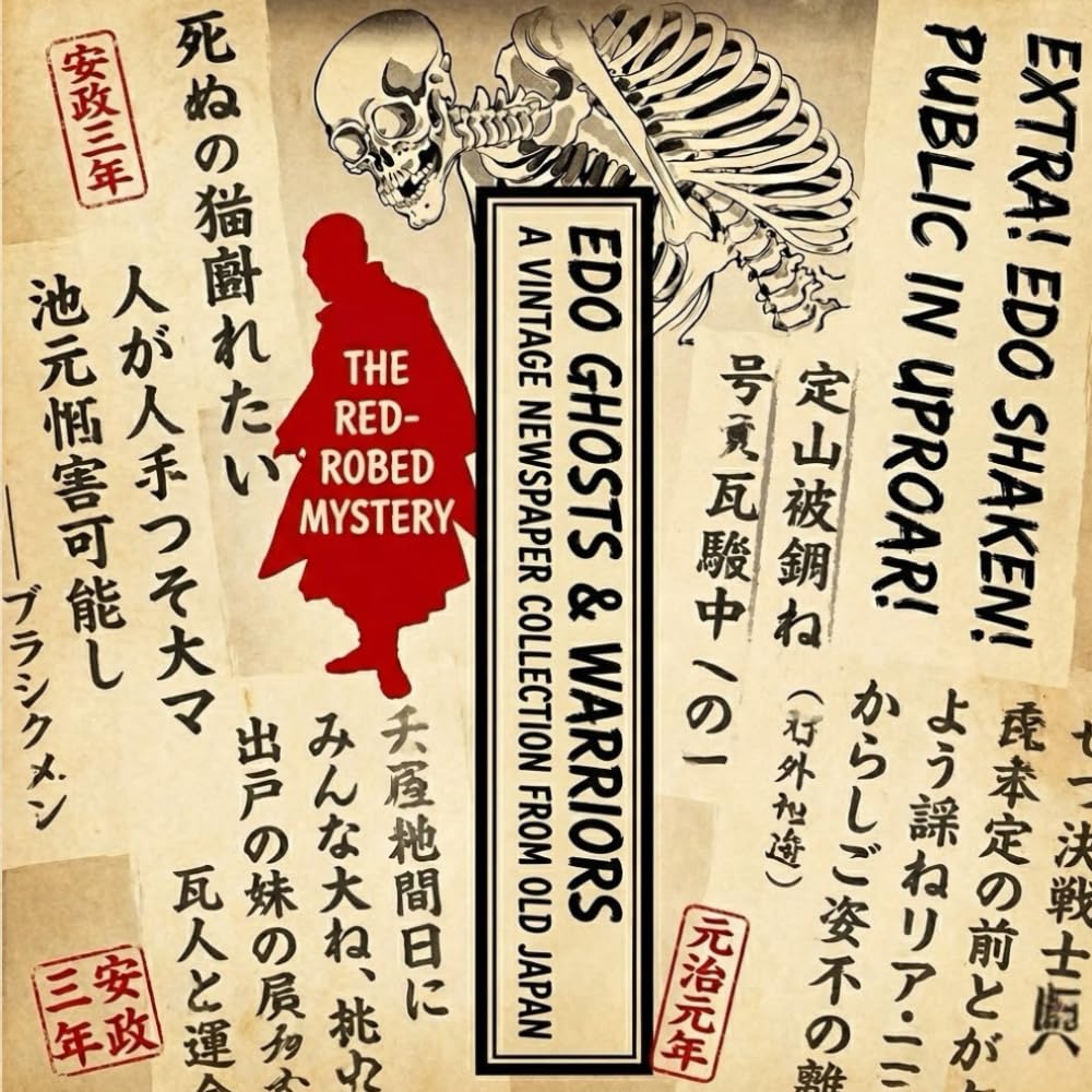 EDO Ghosts & Warriors: The Complete Kawaraban Art Archive: A Comprehensive Collection of Yokai Legends, Samurai Tales, and Vintage Edo Newspaper Art (Mori no Akari Art Collection)