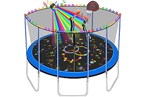 Pvillez Water Sprinkler for 14ft Trampoline