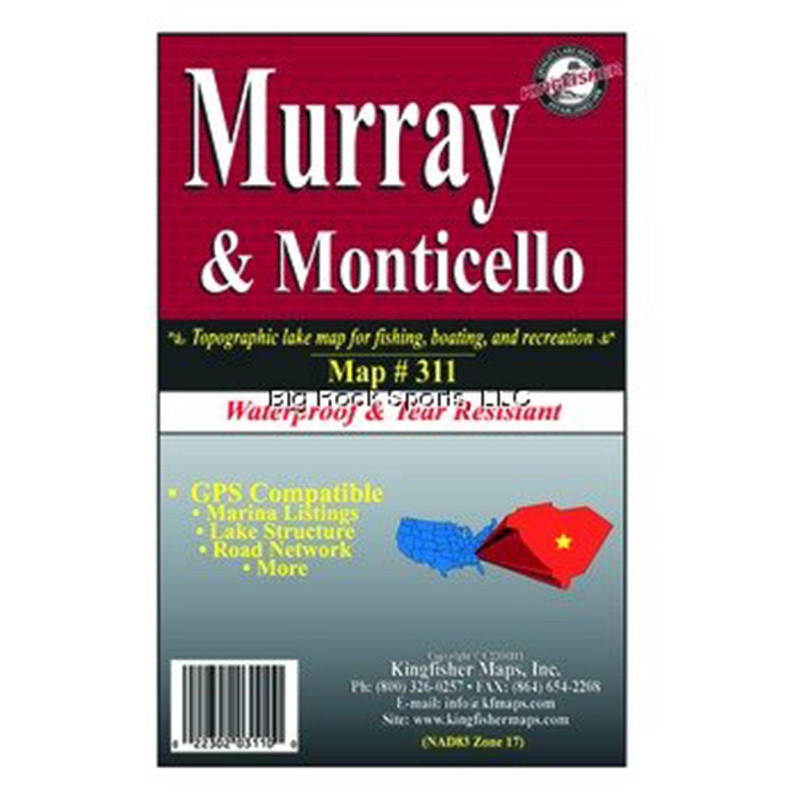 Kingfisher 311 GPS/Contour Map