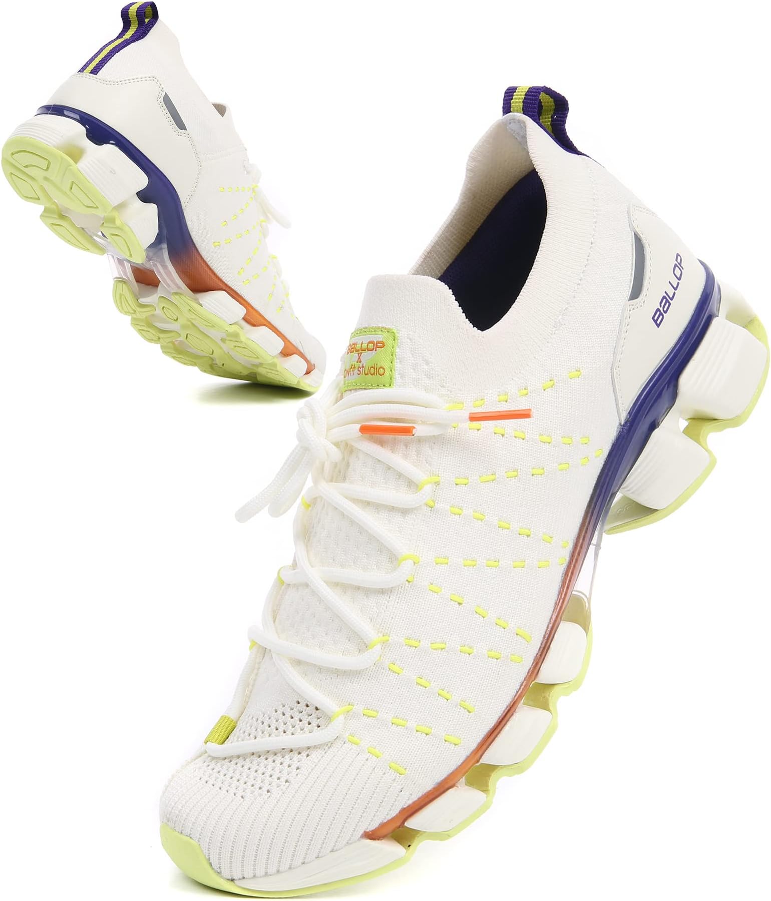 BALLOPTIVAT 2.0 Unisex Walking Shoes, Arch Support Sneakers for Women Men