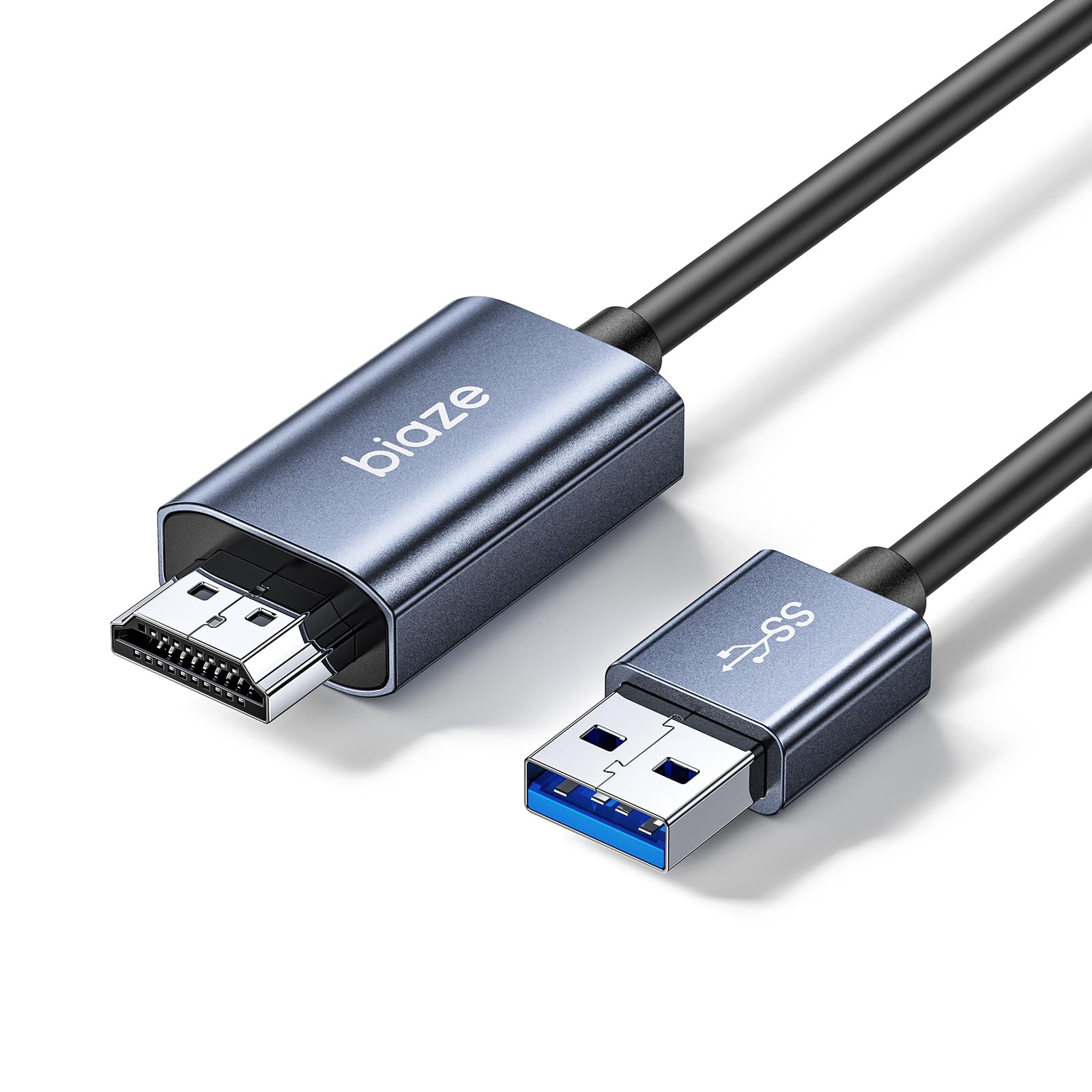 Photo 1 of USB 3.0 to HDMI Cable 5Ft,1080P 5Gbps High Speed USB to HDMI Adapter,Screen Mirroring Display Extension, Connect Laptop PC to Smart TV,Gaming Monitor,Projector for Home Office,Business Travel,Students