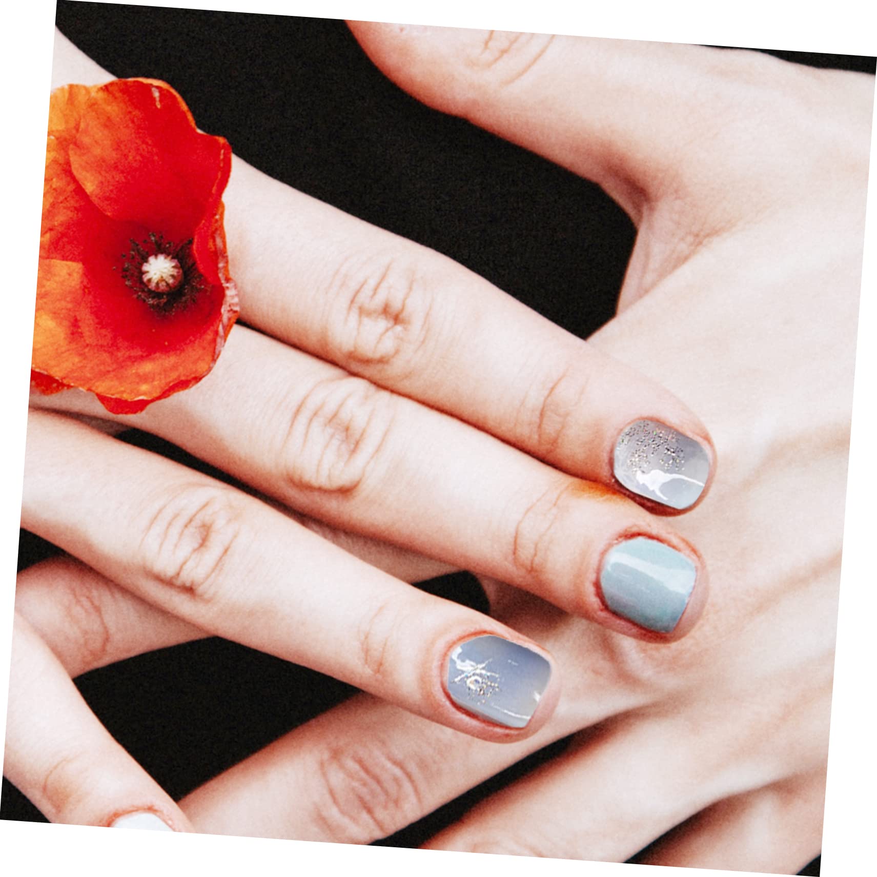 FRCOLOR 30 Fogli adesivi per decalcomanie per adesivi natale manicure strisce per a totale gel per decalcomanie per smalto accessori per