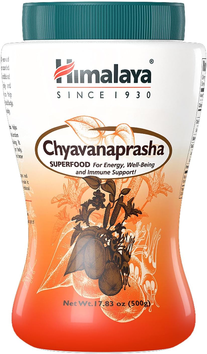 Chyavanprash Jam for Immune Support and Rejuvenation, Energy Boosting, Stress Relief, 17.83 oz