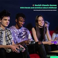 Vista 4 de Arrocent GC Controller, Replacement for Gamecube Controller, Compatible with Wired USB Game Cube Controller/PC Windows 7 8 10 (Black)