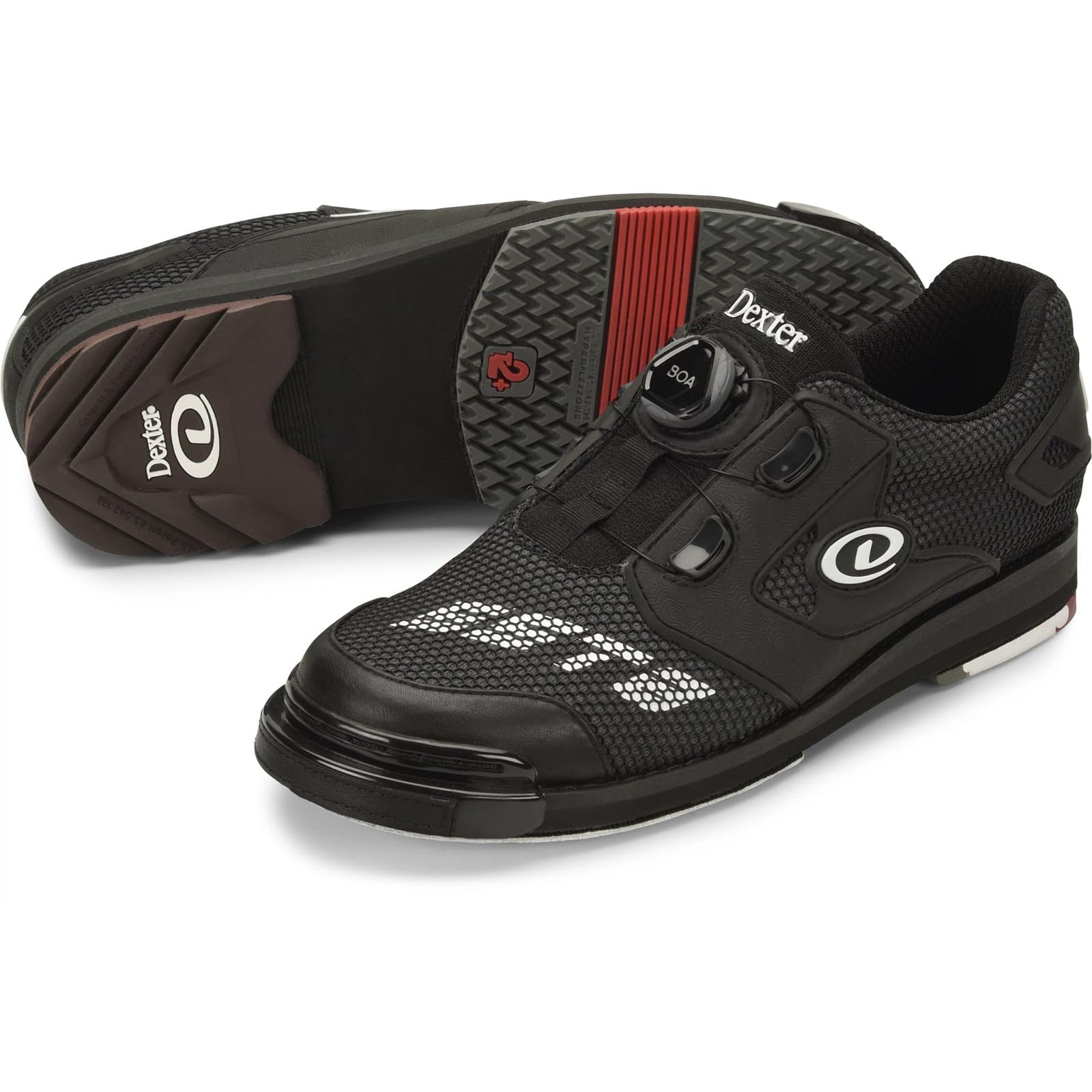dexter SST 8 Power Frame BOA Chaussures de Bowling pour Homme Gris/Noir