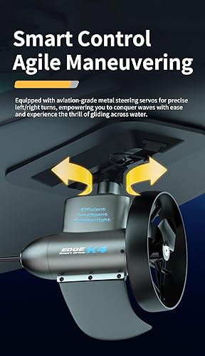 Miniatura 2 de Edge Smart Drive K4 motor para kayak y Paddleboard Motor I Paddle Board Motor Fin I Paradise Pad