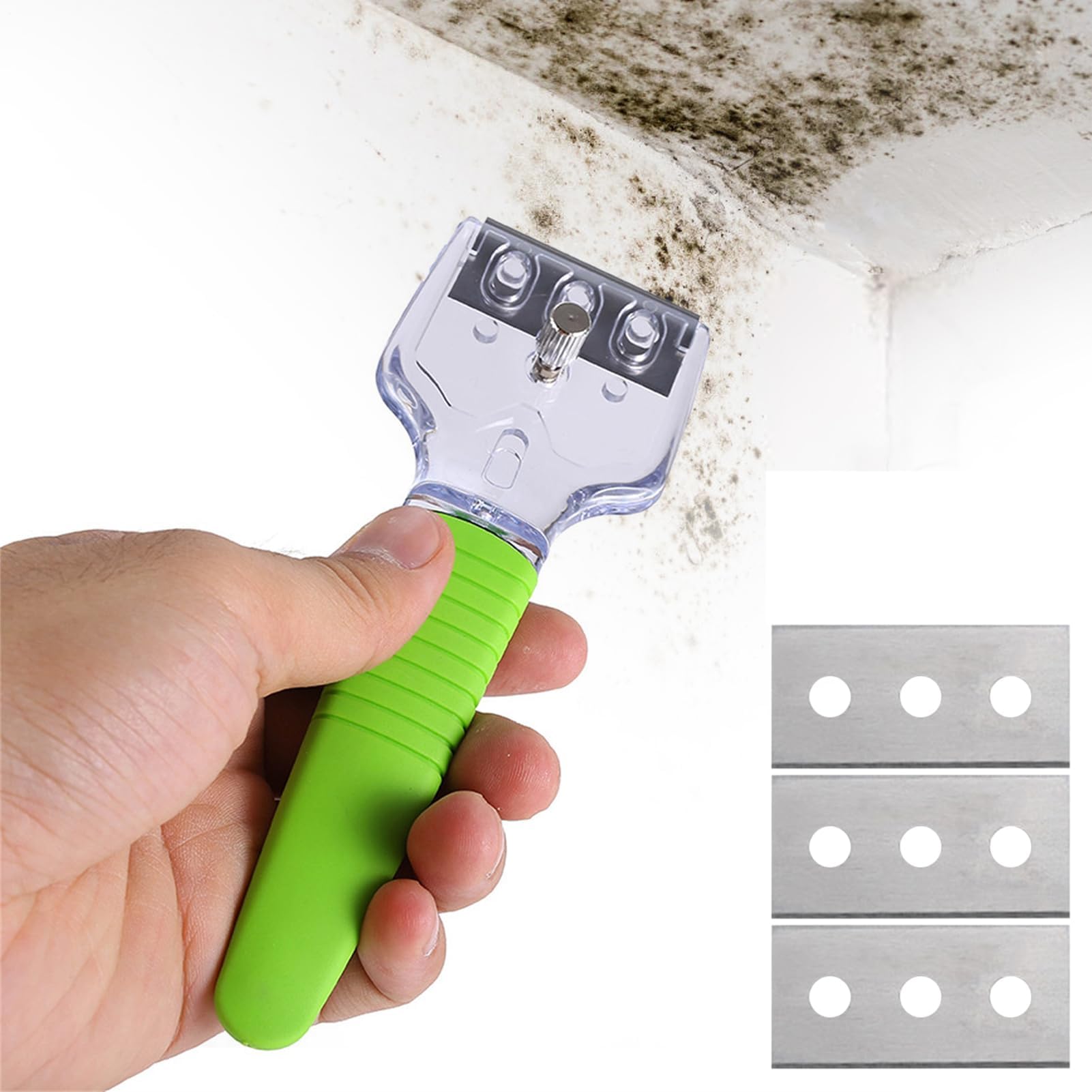 Kitchen Cleaning Scraper Tool | Detachable Portable Kitchen Gadget - Glass Stove Top Scraper,for Cookware Stove Adhesive Labels Oven Racks Grill