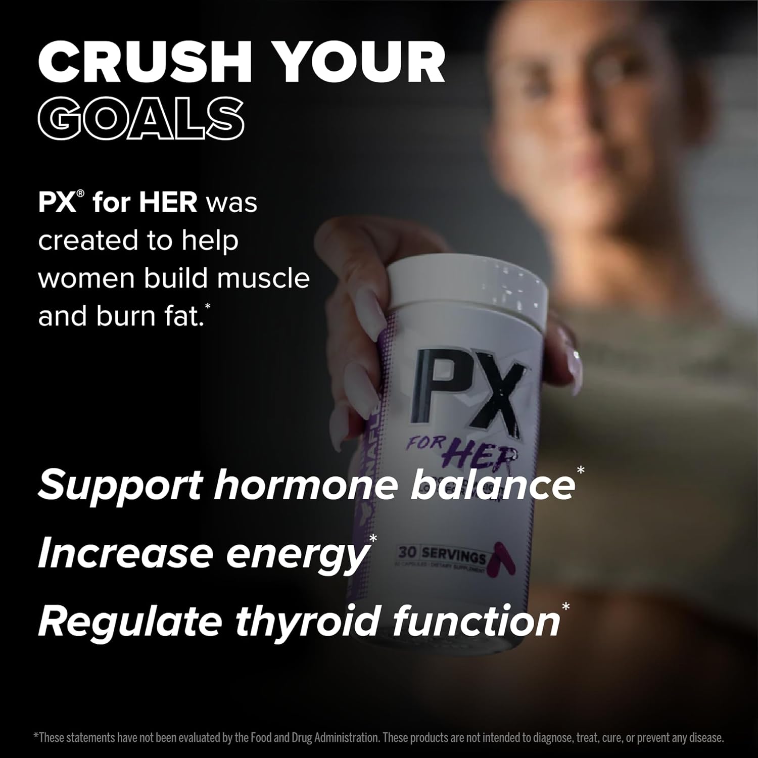 FINAFLEX PX for HER - 60 Capsules - Improves Thermogenic Metabolism with Caffeine, Ashwagandha & DIM - 30 Servings - Image 3