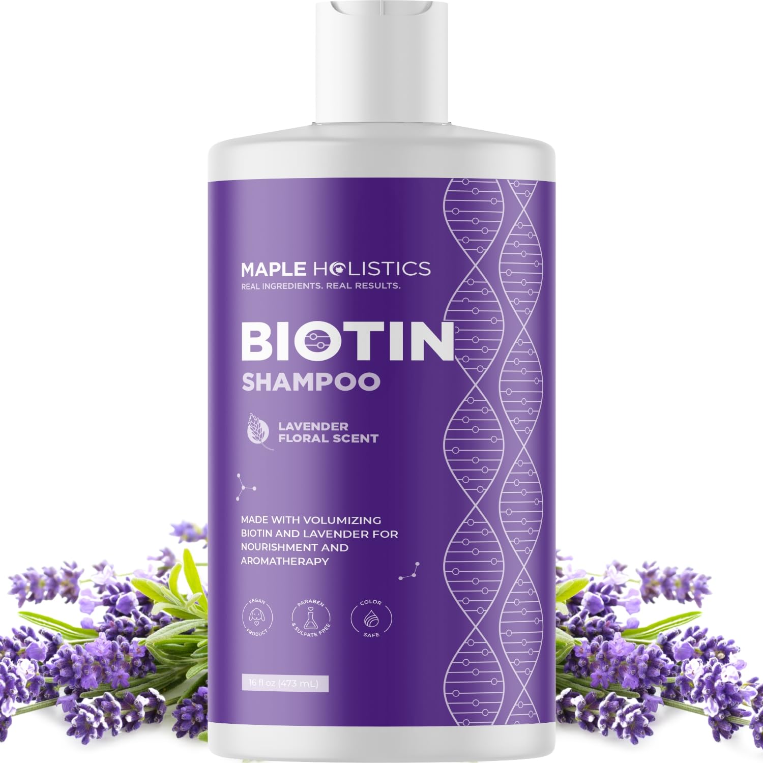 Biotin Shampoo for Fine & Thinning Hair – Vegan Volumizing Formula